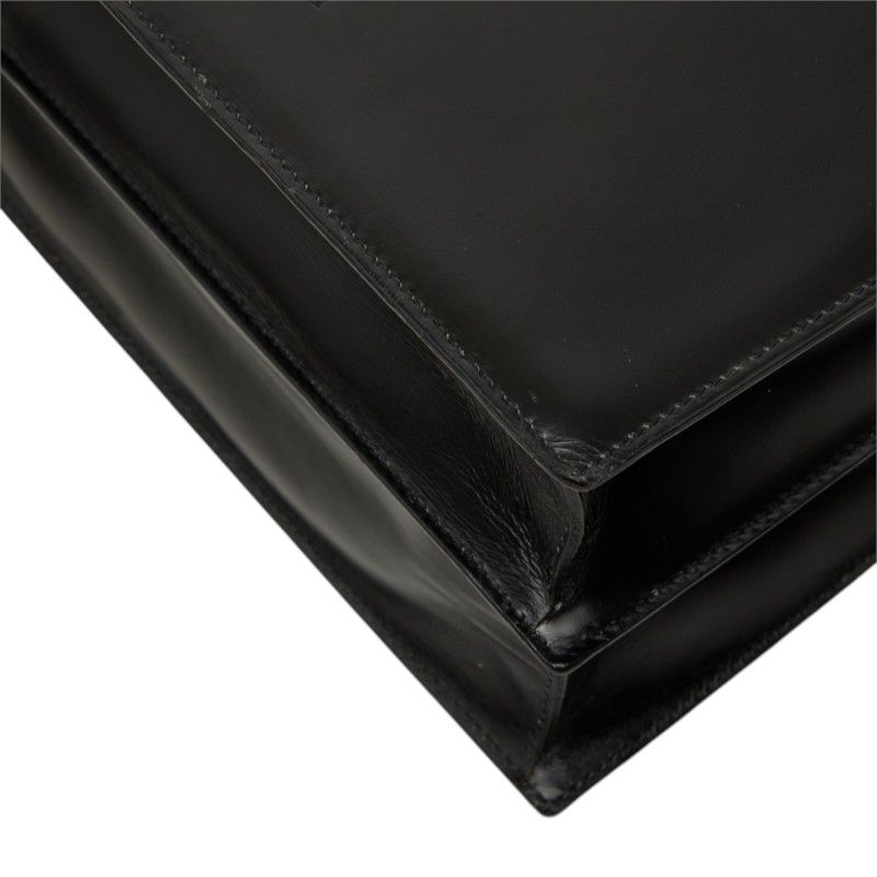 Bvlgari Handbag Black Leather — view 4