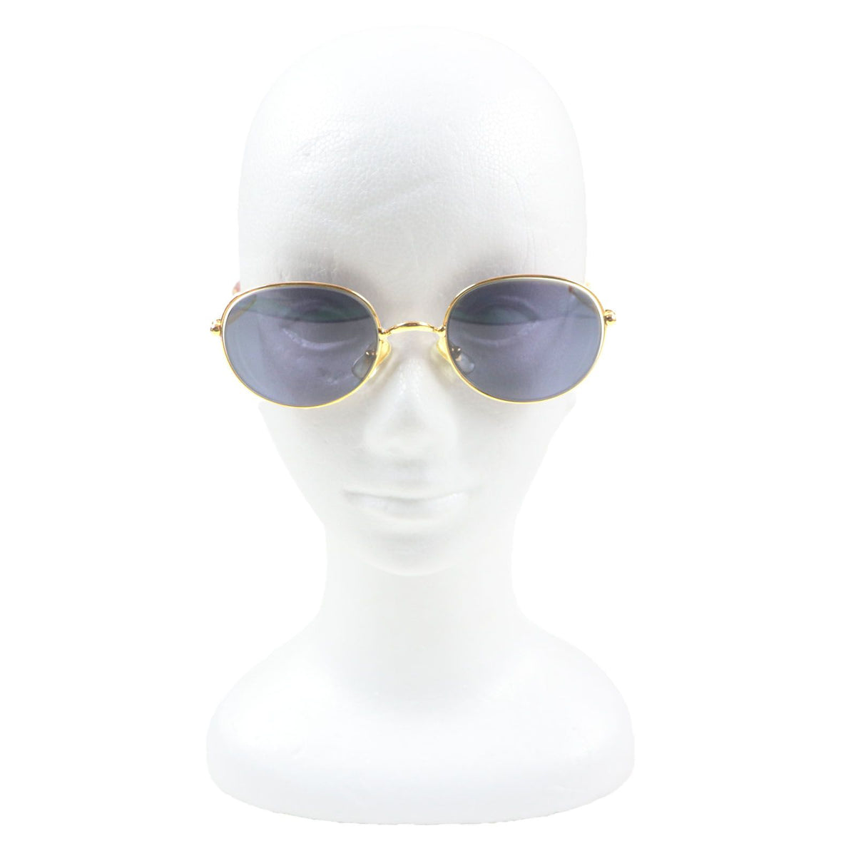 Cartier Trinity Marble Pattern Eyewear Sunglasses with Logo Gold Orange — view 3