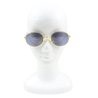 Cartier Trinity Marble Pattern Eyewear Sunglasses with Logo Gold Orange — view 3