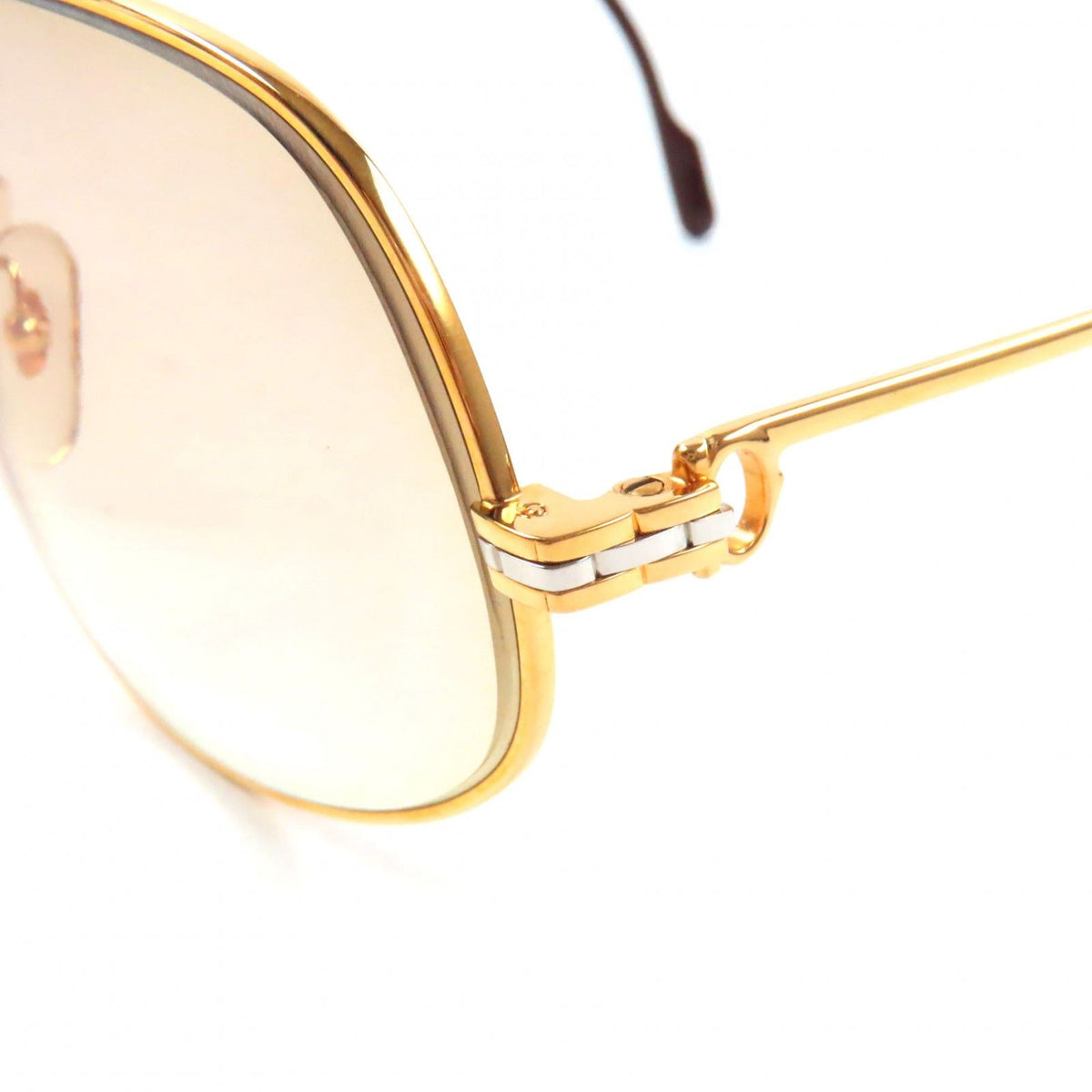 Cartier Maillon Panthere Teardrop Logo Gradient Lens Sunglasses Eyewear — view 7