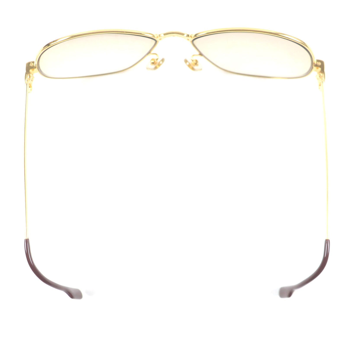 Cartier Maillon Panthere Teardrop Logo Gradient Lens Sunglasses Eyewear — view 6