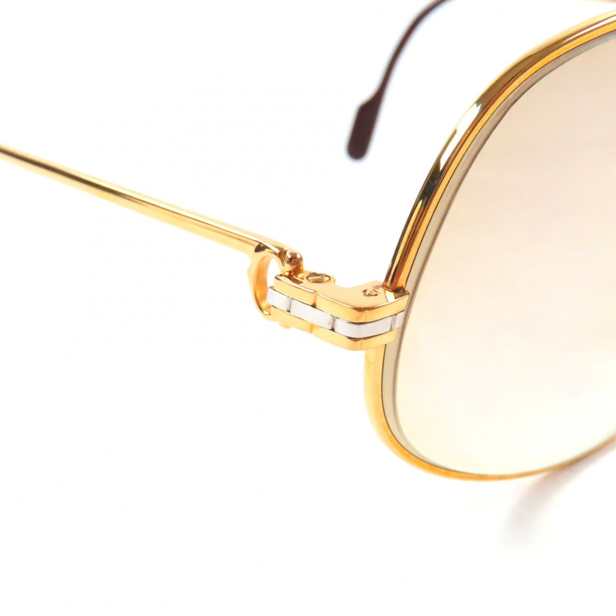 Cartier Maillon Panthere Teardrop Logo Gradient Lens Sunglasses Eyewear — view 8