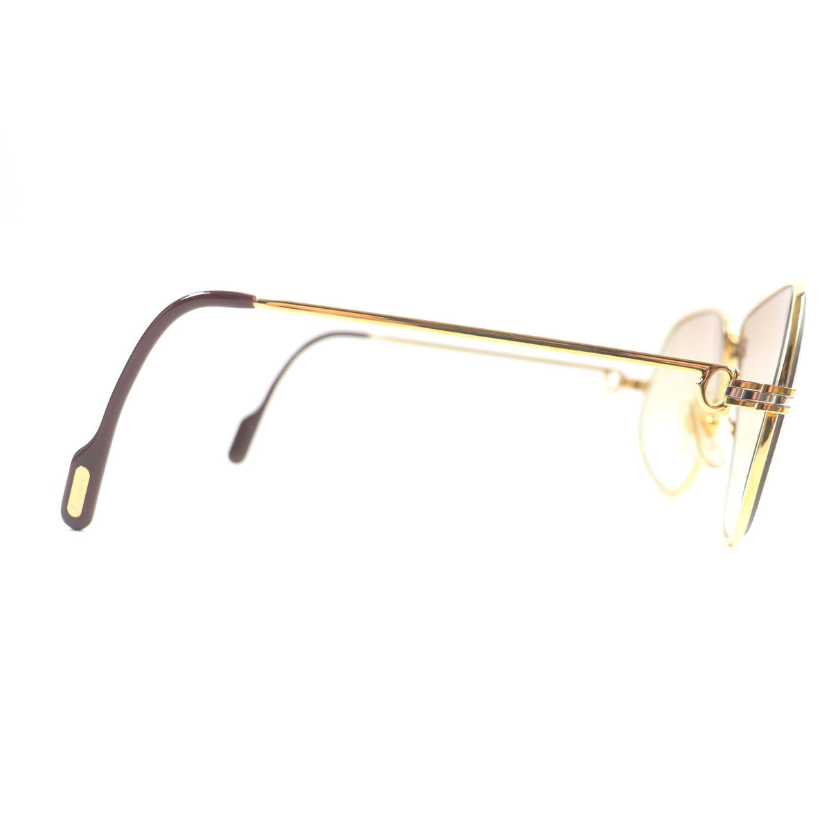 Cartier Maillon Panthere Teardrop Logo Gradient Lens Sunglasses Eyewear — view 5