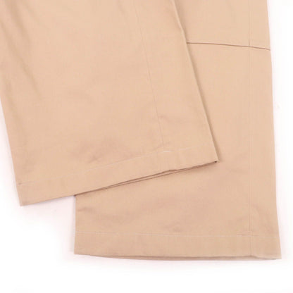 Celine Triomphe Gold Button High Waist Cotton 100% Loose Fit Cargo Pants 38 — view 6