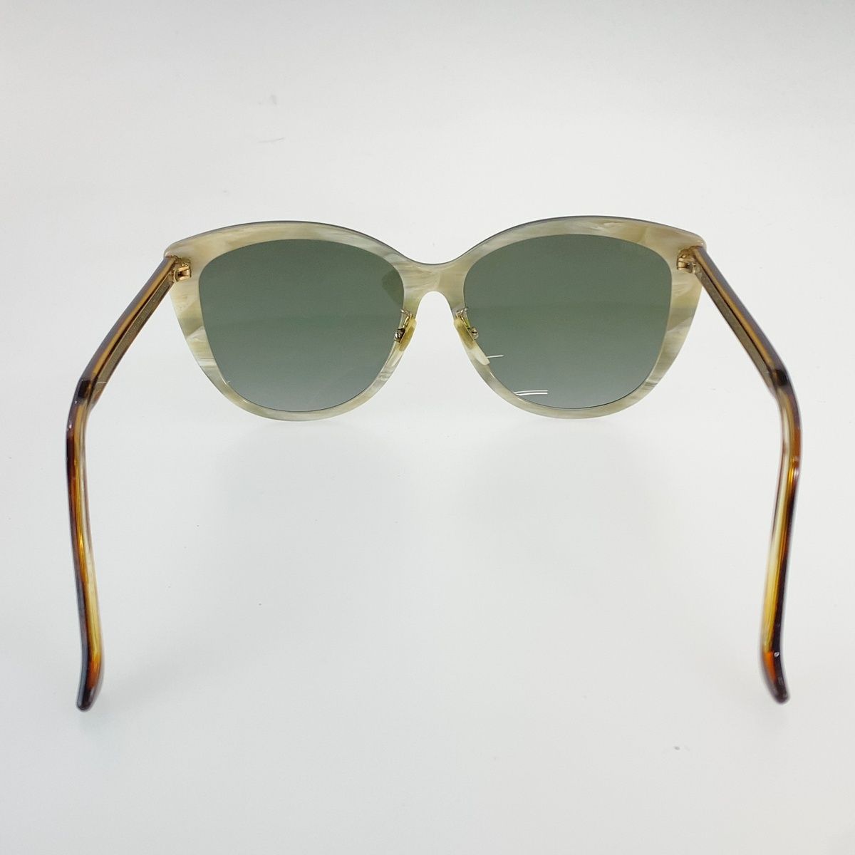 Gucci Sunglasses Black Brown White Plastic — view 3