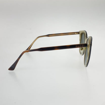 Gucci Sunglasses Black Brown White Plastic — view 4