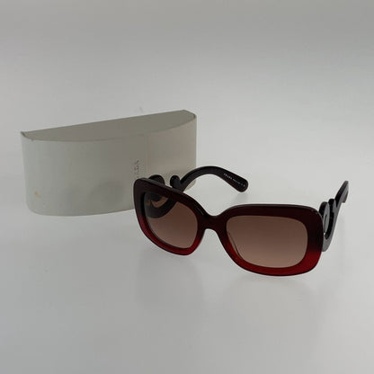 Prada Gradient Red Acetate Sunglasses Eyewear — view 8