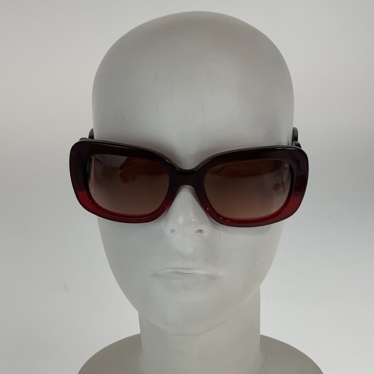 Prada Gradient Red Acetate Sunglasses Eyewear — view 7