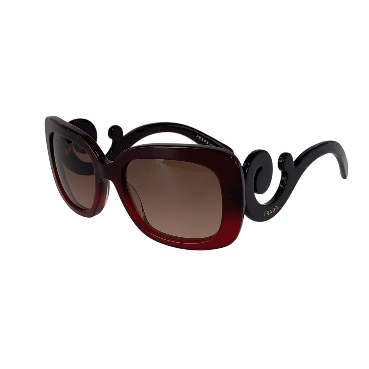 Prada Gradient Red Acetate Sunglasses Eyewear