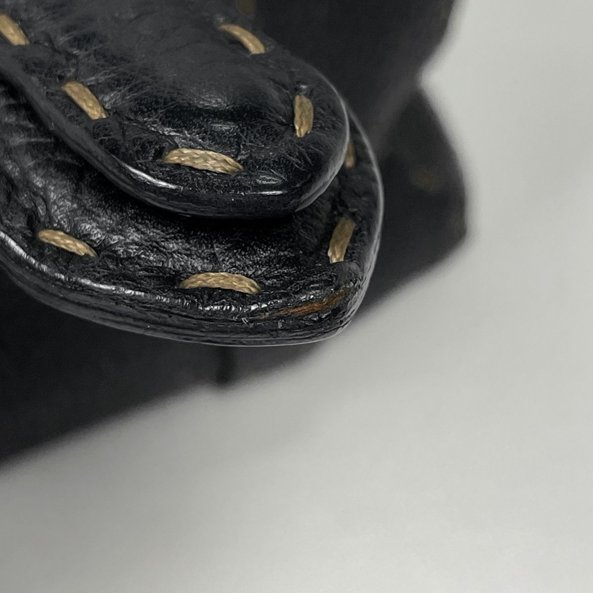 Fendi Handbag Selleria Mini Linda Leather Black — view 4