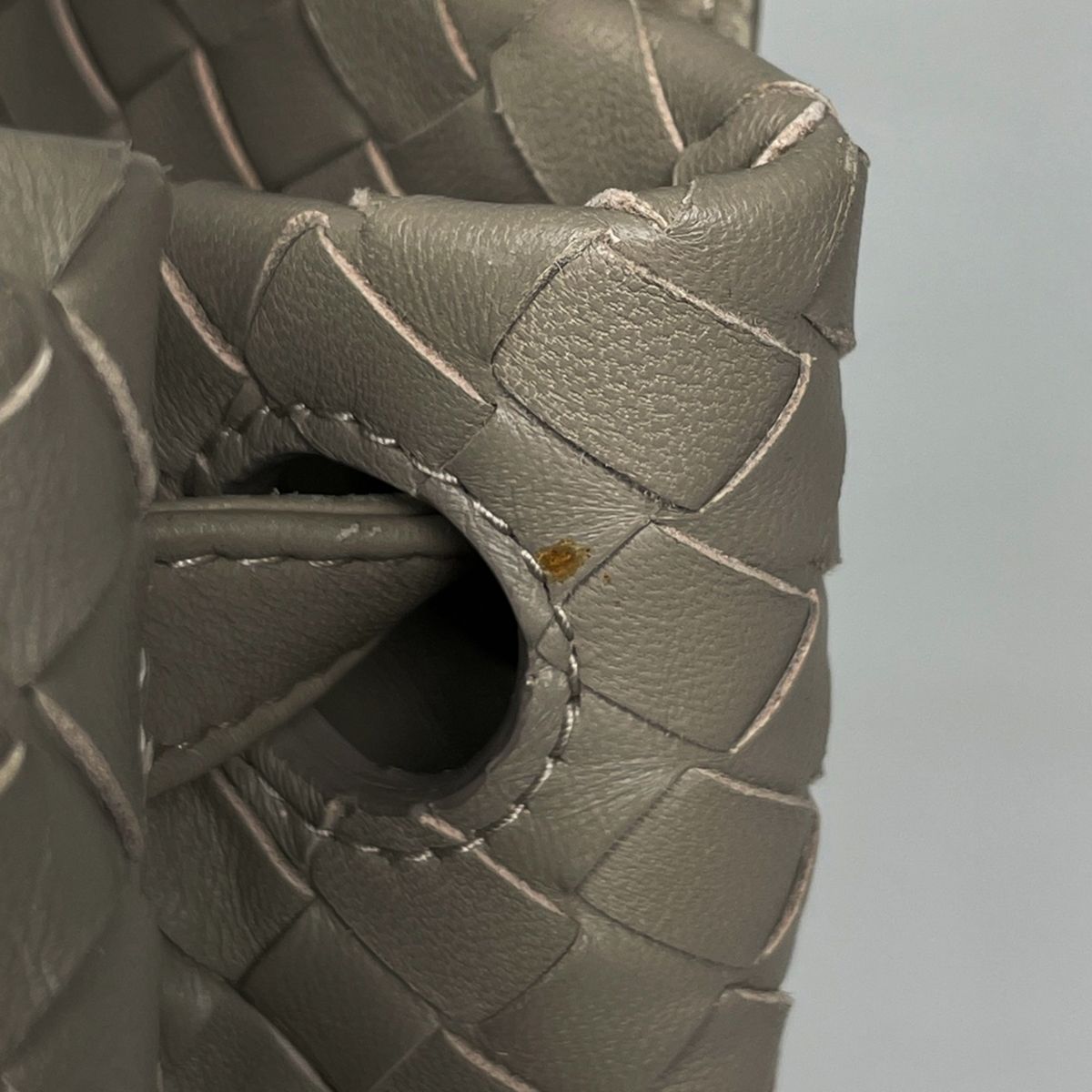Bottega Veneta Handbag Intrecciato Leather Beige — view 5