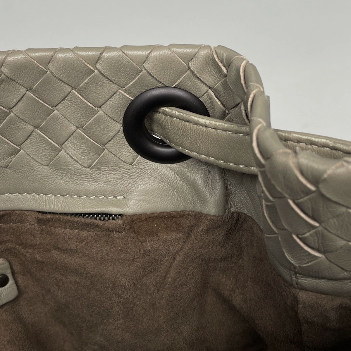 Bottega Veneta Handbag Intrecciato Leather Beige — view 7