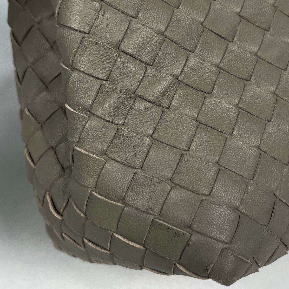 Bottega Veneta Handbag Intrecciato Leather Beige — view 4