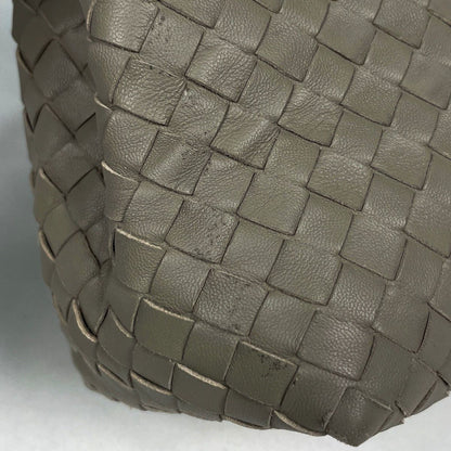 Bottega Veneta Handbag Intrecciato Leather Beige — view 4