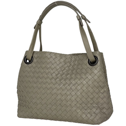 Bottega Veneta Handbag Intrecciato Leather Beige