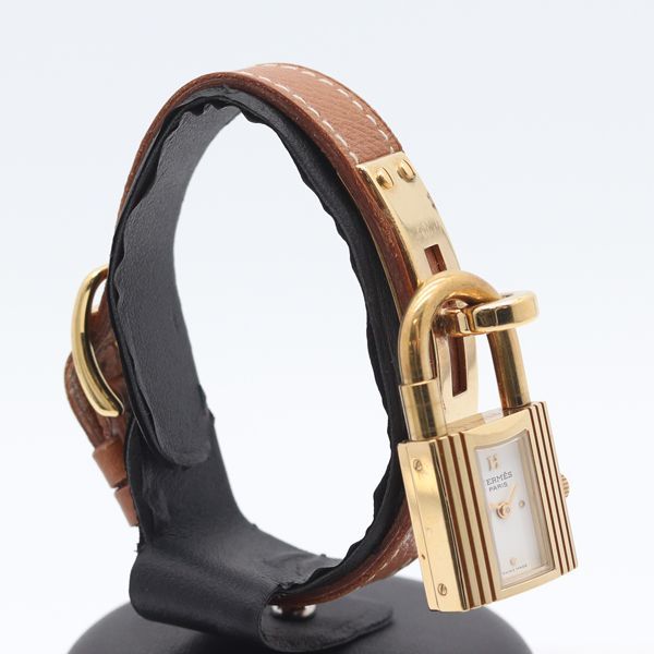 Hermes Kelly White Dial Watch — view 2