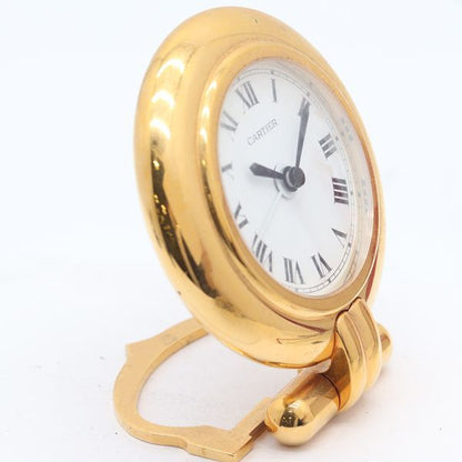 Cartier Colisee Travel Clock White Dial Table — view 2
