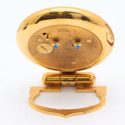Cartier Colisee Travel Clock White Dial Table — view 3