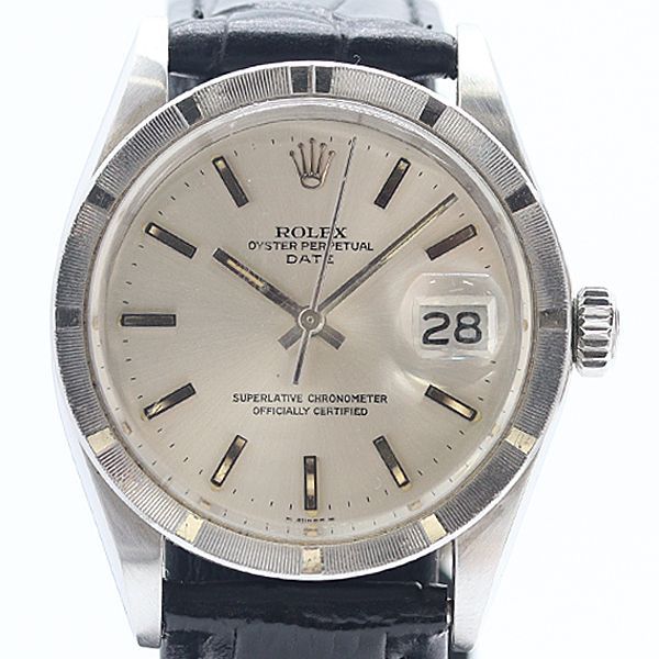 Rolex Oyster Perpetual Date Automatic Silver Dial Watch