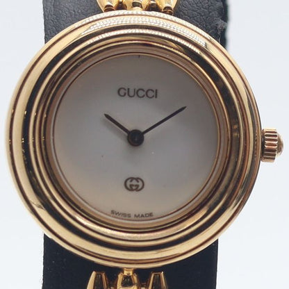 Gucci Change Bezel 11/12 Bangle Watch White Dial — view 2
