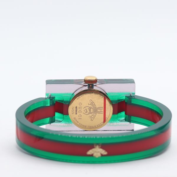 Gucci Operational Vintage Web 143.5 Skeleton Dial Watch — view 4