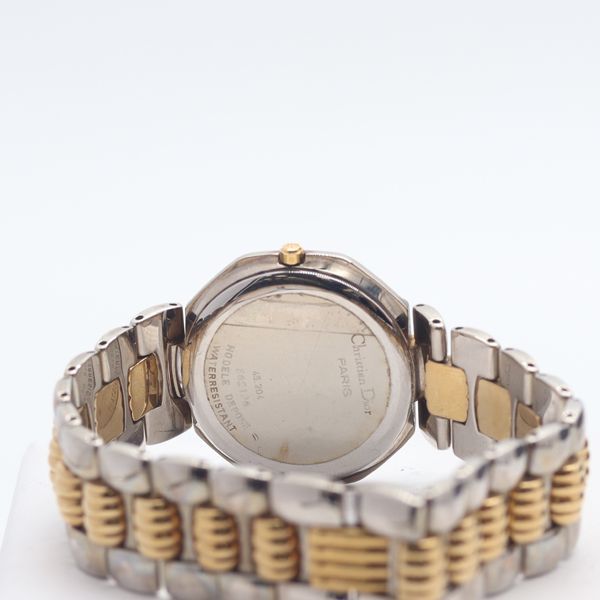 Dior Octagon 45.204 Date White Dial Watch — view 4