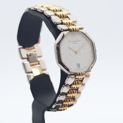 Dior Octagon 45.204 Date White Dial Watch — view 2