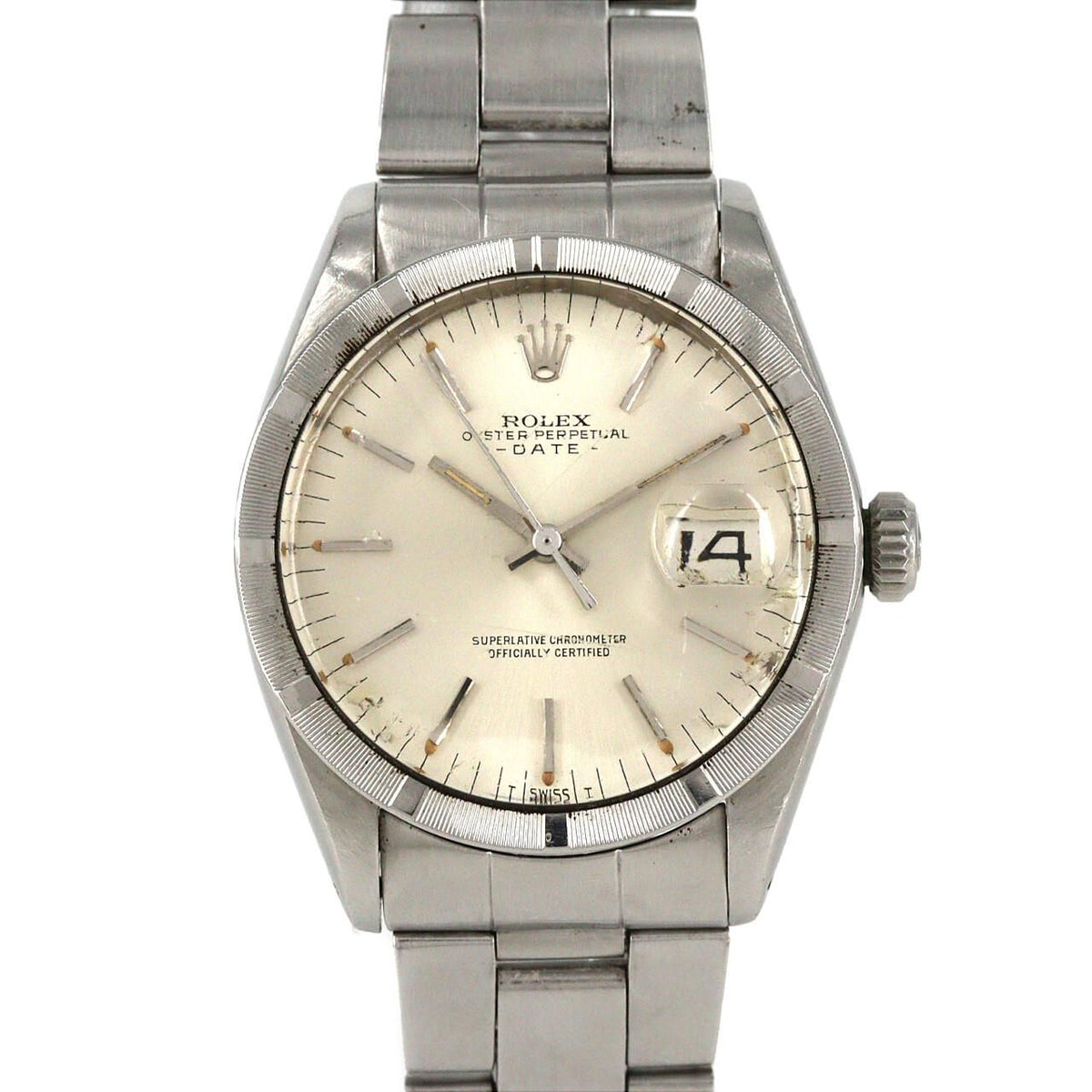 Rolex Oyster Perpetual Date SS Automatic