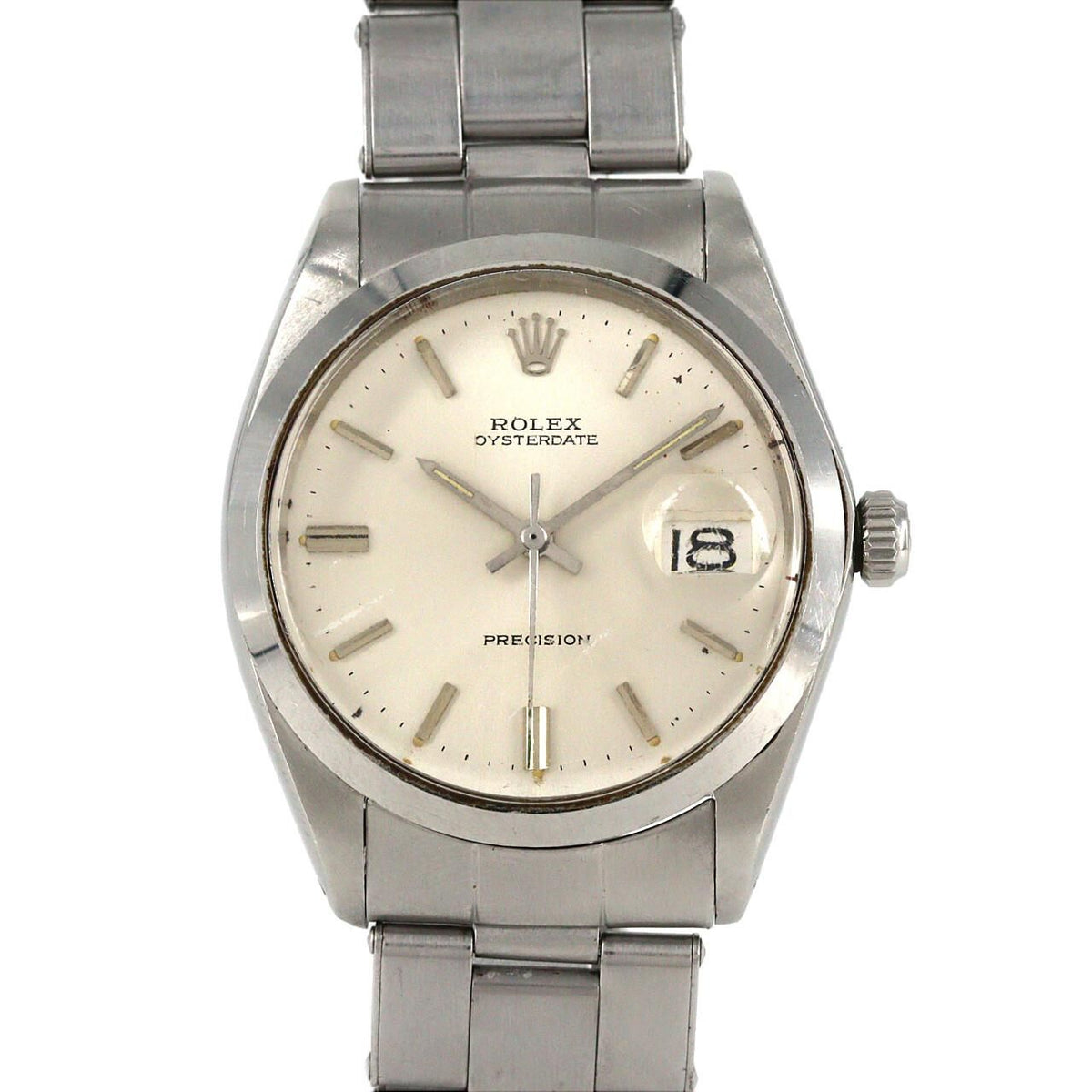 Rolex Oyster Date SS Manual Wind