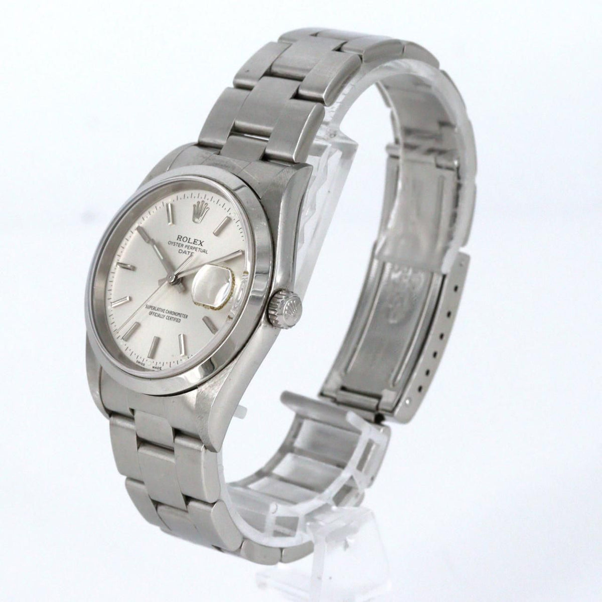 Rolex Oyster Perpetual Date SS Automatic — view 2
