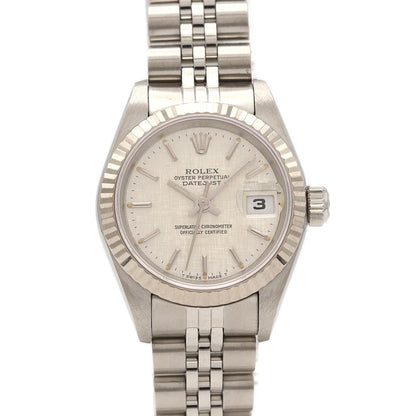 Rolex Datejust Stainless Steel White Gold Automatic