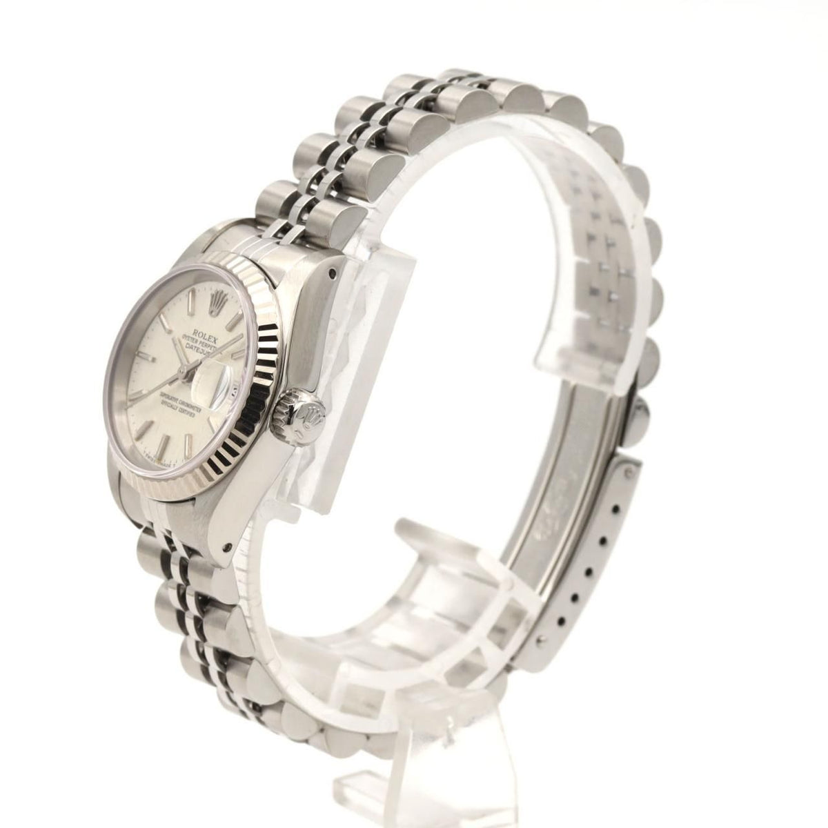 Rolex Datejust Stainless Steel White Gold Automatic — view 2