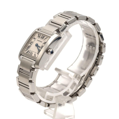 Cartier Tank Francaise SM SS Quartz Watch — view 2