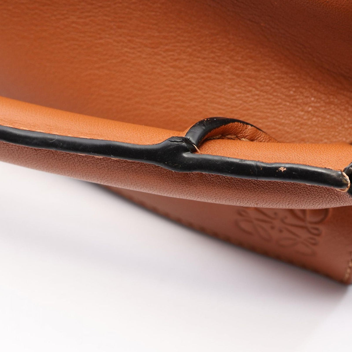 Loewe Handbag Puzzle Bag Small 2-Way Brown Pink Leather — view 5