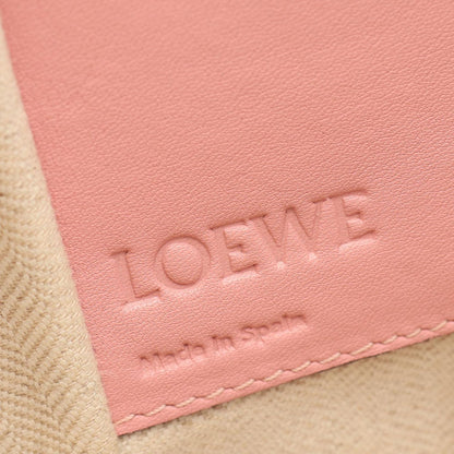 Loewe Handbag Hammock Small 2-Way Pink Brown Leather Bag — view 4
