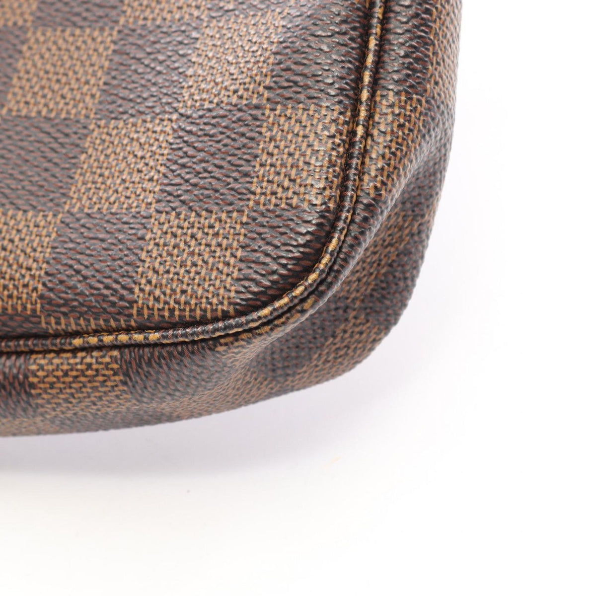Louis Vuitton Handbag Pochette Accessoires Damier Ebene Leather — view 8