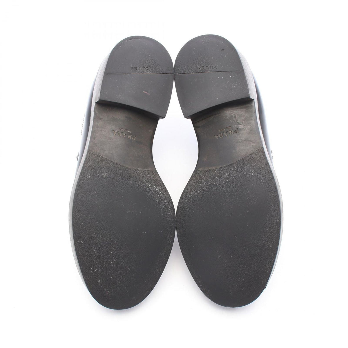 Prada Loafers Monolith Leather Shoes — view 4
