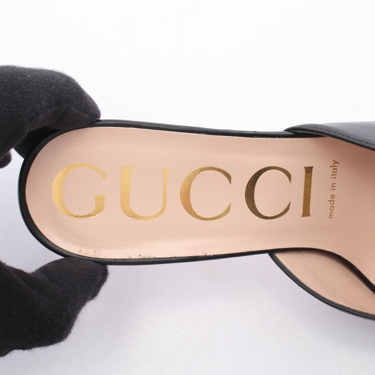 Gucci Mules Chain Leather Sandals — view 5