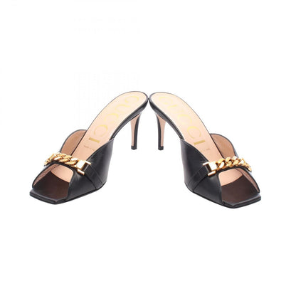 Gucci Mules Chain Leather Sandals — view 3