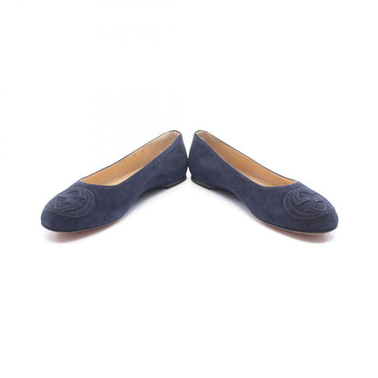 Gucci Interlocking G Suede Flat Shoes — view 3