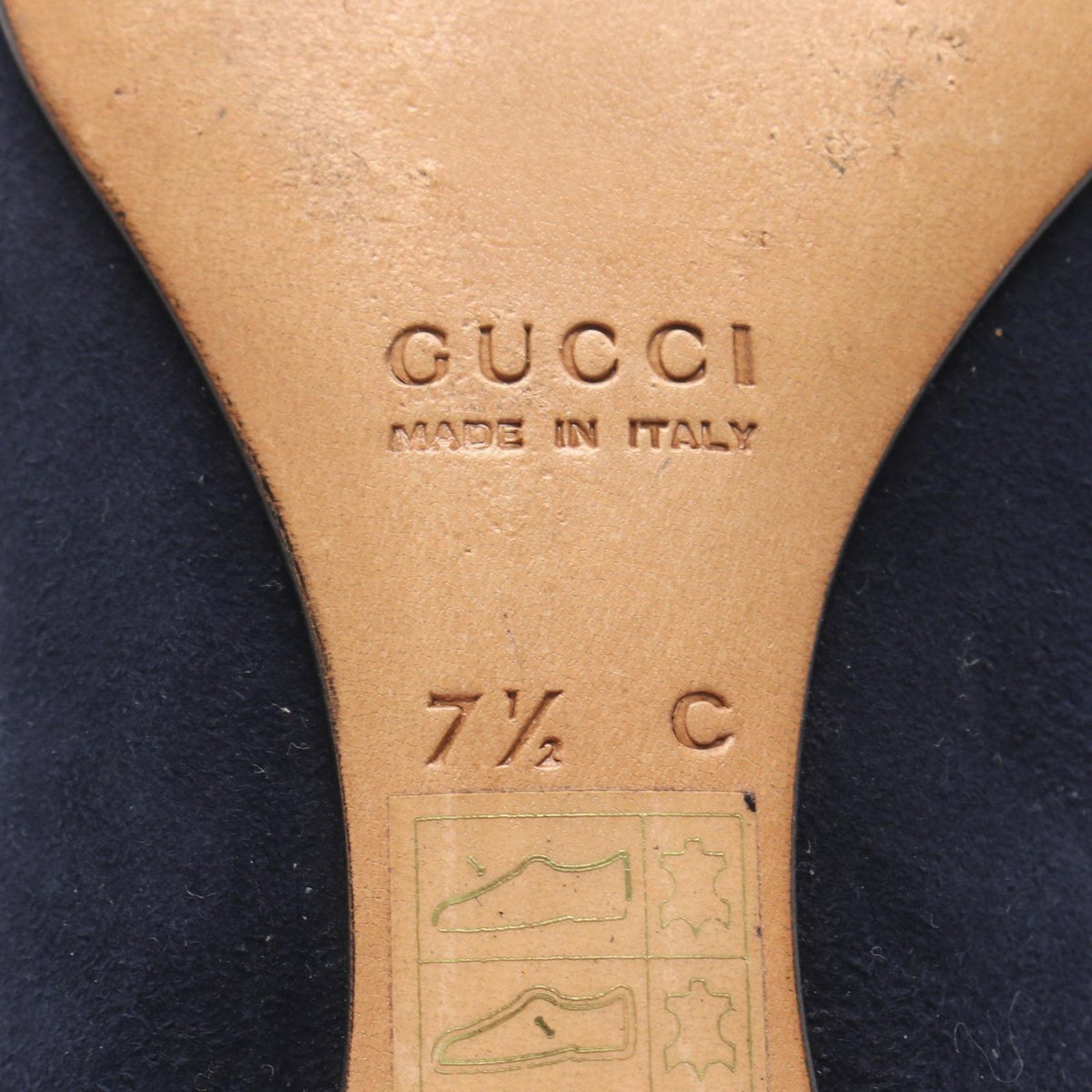 Gucci Interlocking G Suede Flat Shoes — view 6