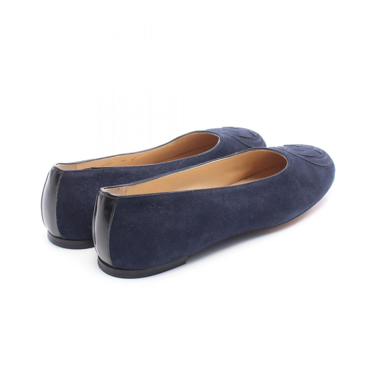 Gucci Interlocking G Suede Flat Shoes — view 2