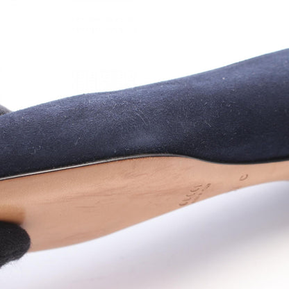 Gucci Interlocking G Suede Flat Shoes — view 7