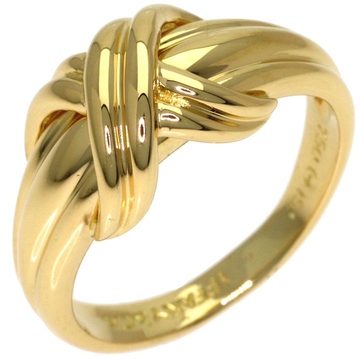 Tiffany & Co Signature Ring 18k Yellow Gold — view 2