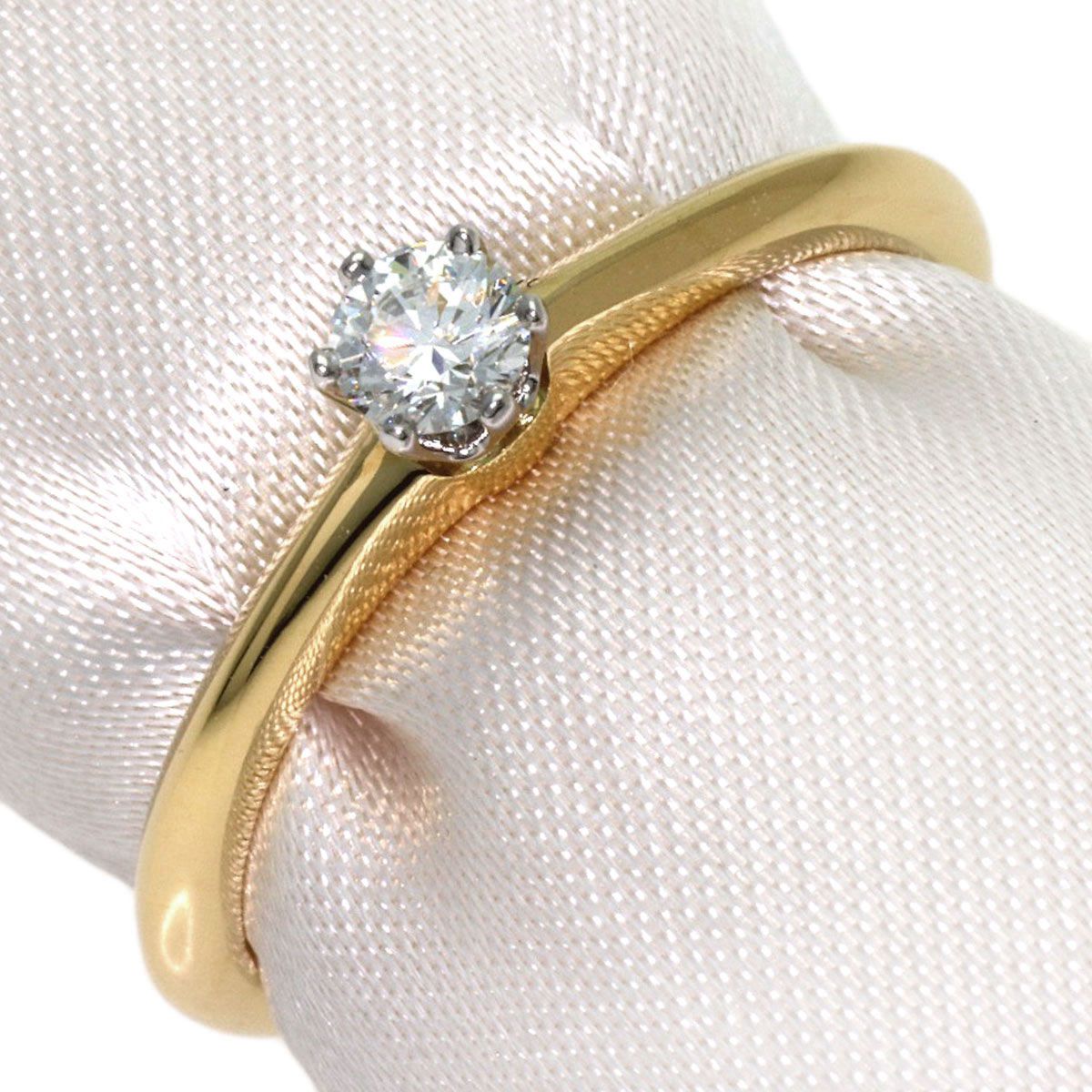 Tiffany & Co Solitaire Diamond Ring — view 2