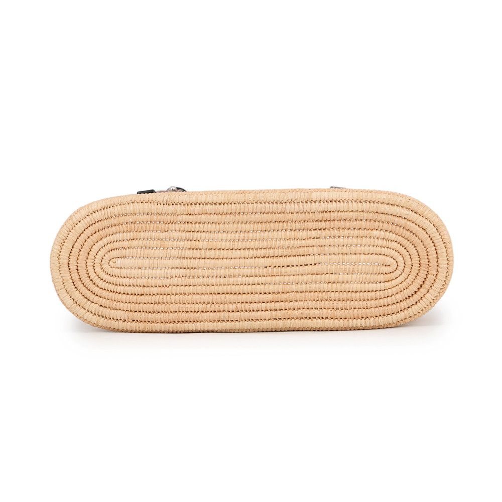 Loewe Tote Bag Square Basket Small Raffia Anagram — view 3