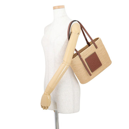 Loewe Tote Bag Square Basket Small Raffia Anagram — view 4