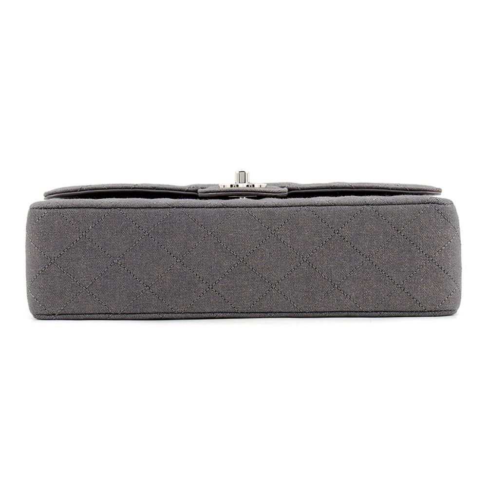 Chanel Chain Shoulder Bag Quilted 25 CC Logo Canvas Double — view 3