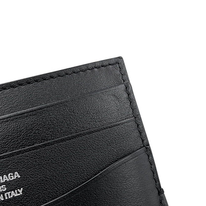 Balenciaga Card Case Rodeo Smooth Calf Leather Black — view 5