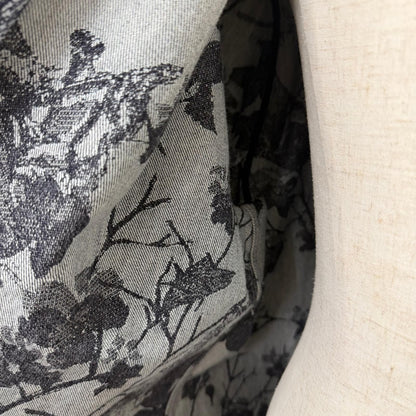 Louis Vuitton Floral Jacquard Denim Set Indigo Blue 30 M — view 6